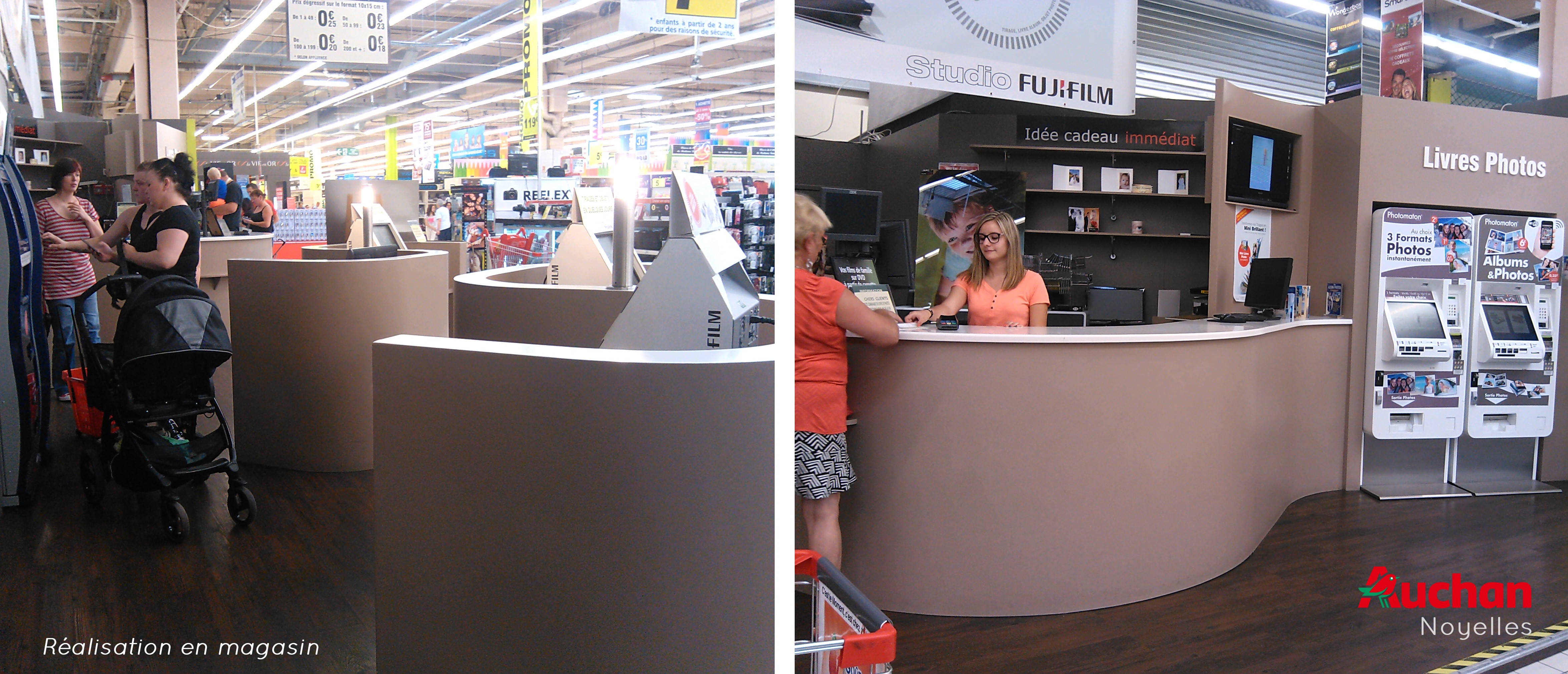 Stand Photomaton Auchan Noyelles Godault IRL