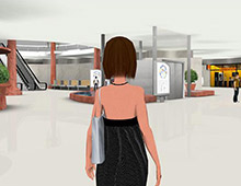 <strong>Projet: </strong>Centre commercial 3D