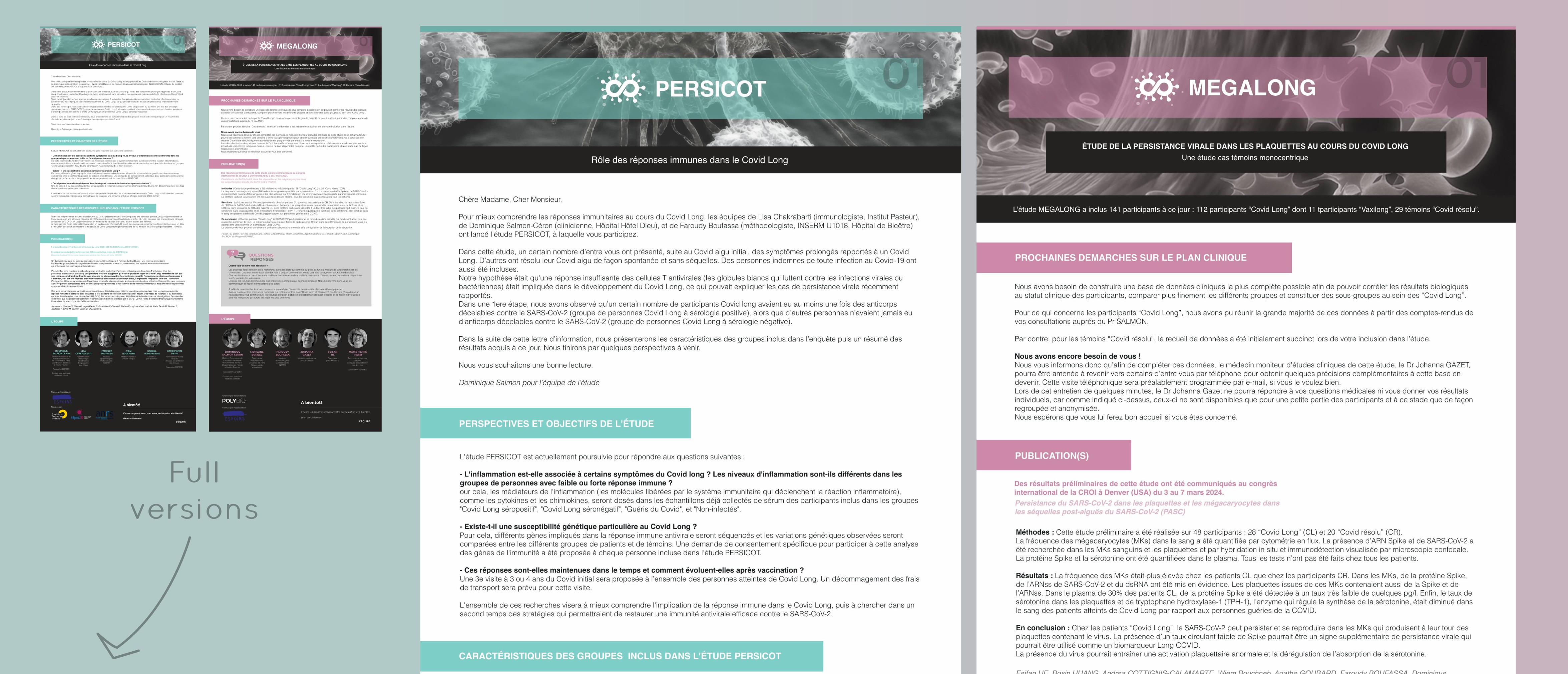 Covid long Newsletters for scientific research