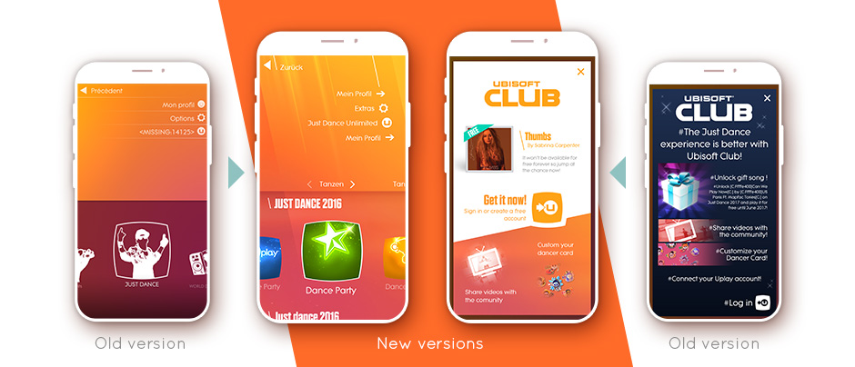 Just Dance Motion Controller App Before After