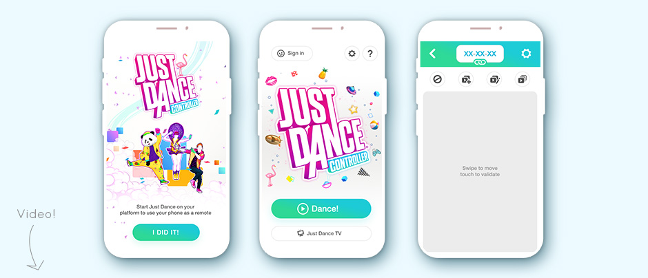 Just Dance 2020 Screens: Landing, Main, In Game