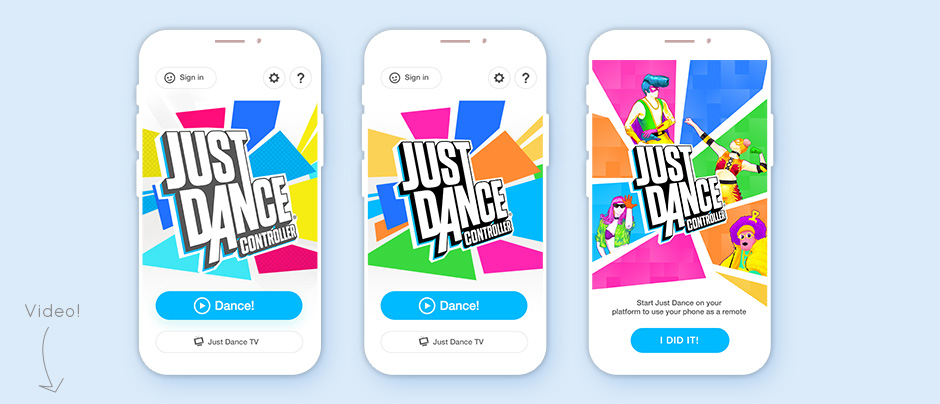 Just Dance 2021 Main page