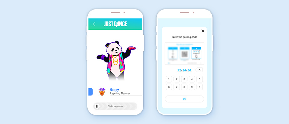 Just Dance 2021 En jeu, Appairage